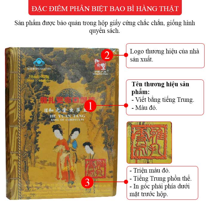 Nước uống đông trùng hạ thảo 3 cô tiên