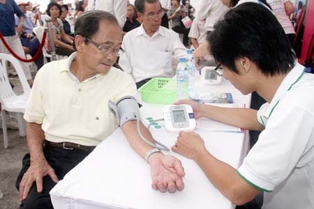 khám sức khỏe miễn phí cho 300 bệnh nhân tiểu đường