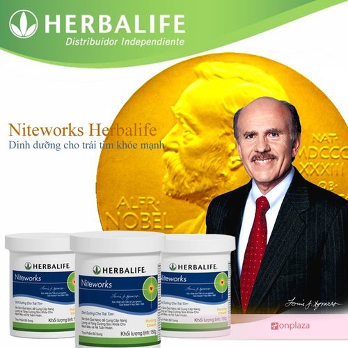 Nitework Herbalife giúp bổ sung NO hiệu quả