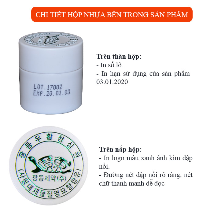 Kiện não hoàn Hàn Quốc hộp xanh