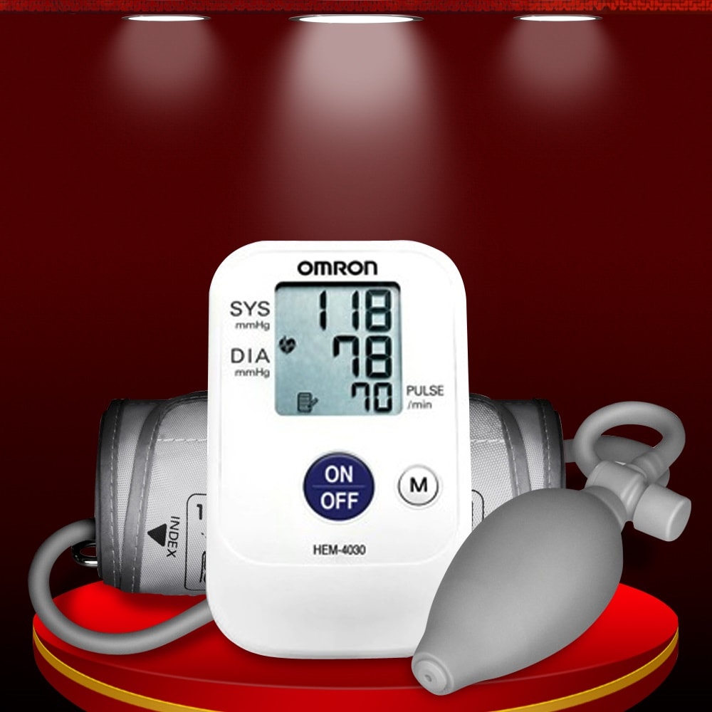 Máy đo huyết áp bắp tay bán tự động HEM-4030 TM013