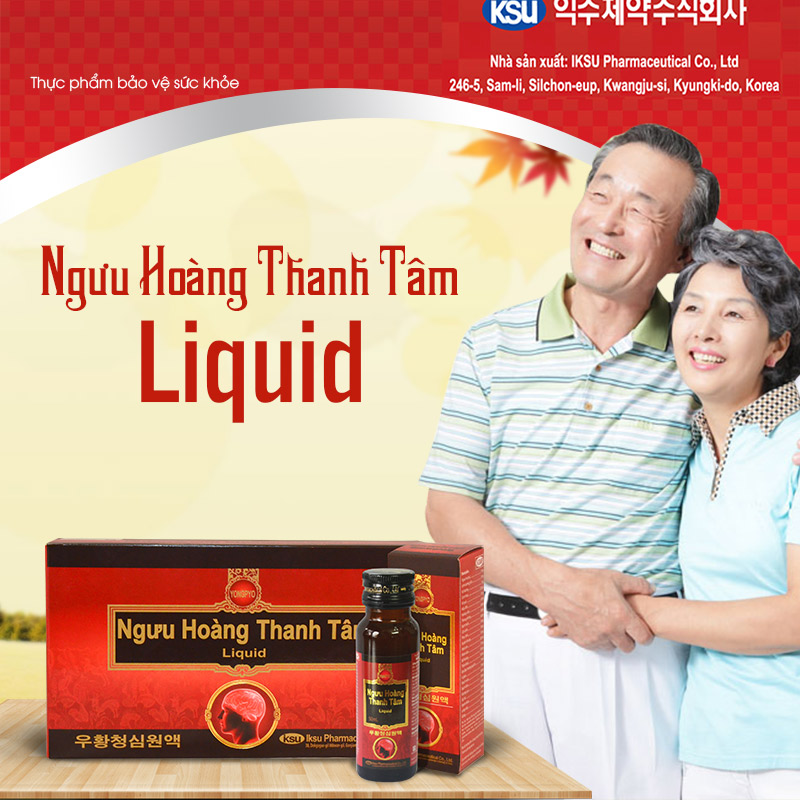 Ngưu Hoàng Thanh Tâm Liquid A035 1 Ngưu Hoàng Thanh Tâm Liquid A035 1