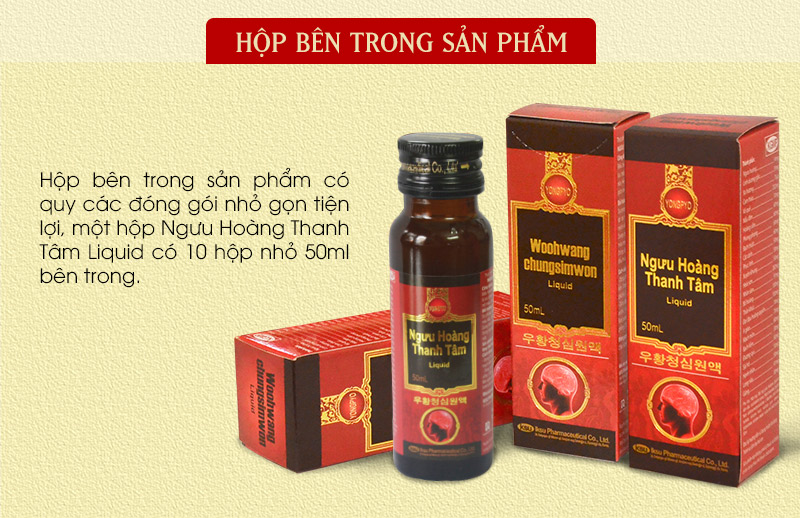 Ngưu Hoàng Thanh Tâm Liquid A035 4 Ngưu Hoàng Thanh Tâm Liquid A035 4