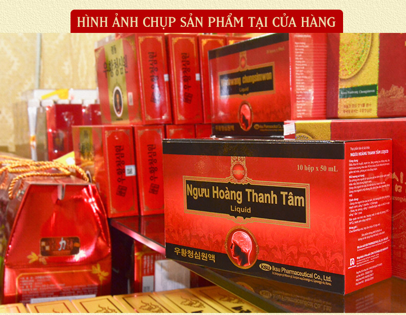 Ngưu Hoàng Thanh Tâm Liquid A035 5 Ngưu Hoàng Thanh Tâm Liquid A035 5