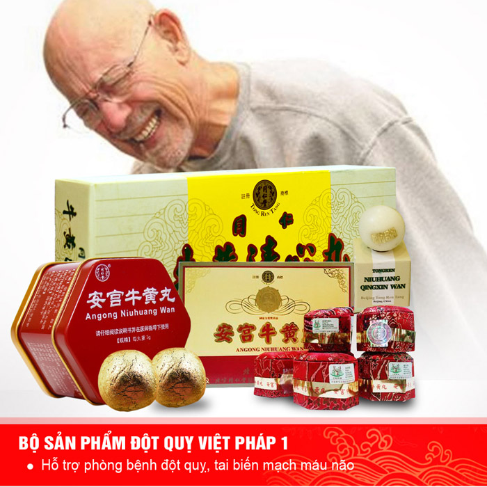 Bộ sản phẩm đột quỵ Việt Pháp Bộ sản phẩm đột quỵ Việt Pháp