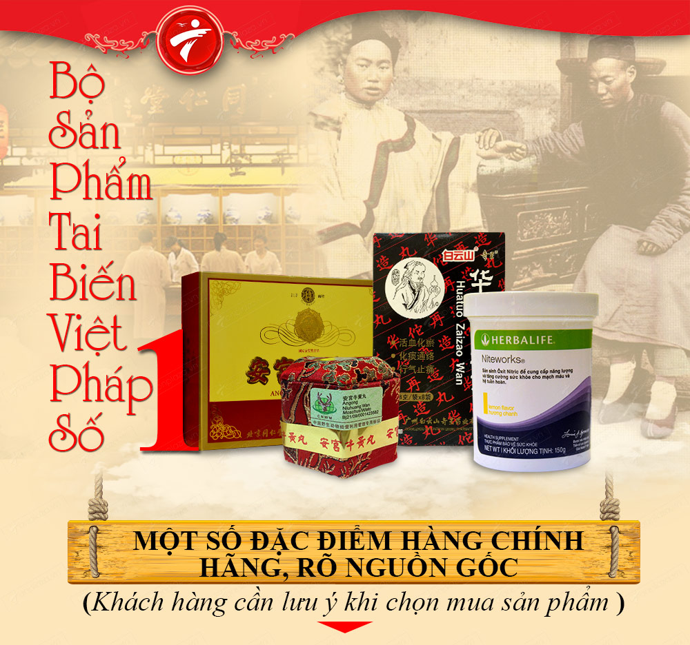Bộ sản phẩm tai biến Việt Pháp số 1 1 Bộ sản phẩm tai biến Việt Pháp số 1 1