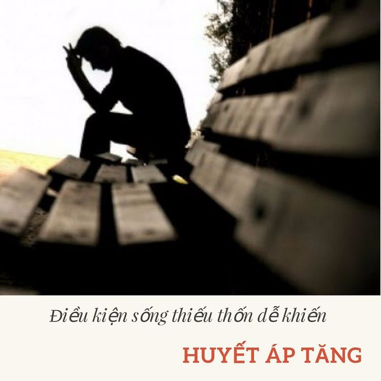 Điều kiện sống thiếu thốn dễ khiến huyết áp tăng Điều kiện sống thiếu thốn dễ khiến huyết áp tăng