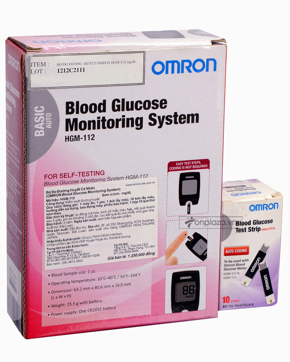 Máy đo đường huyết HGM-112 (loại thông dụng) TM016 6