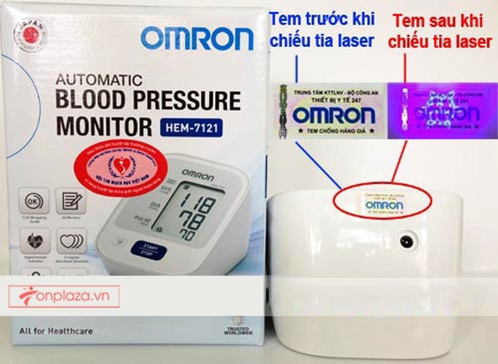 Máy đo huyết áp HEM-7121 TM014 3