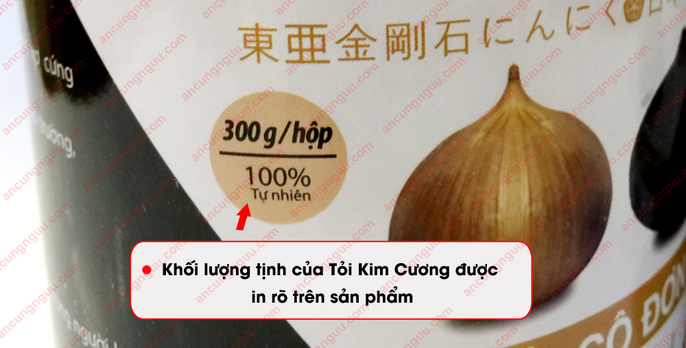 TPCN: Tỏi Kim Cương - Tỏi cô đơn 300G TM020 4 TPCN: Tỏi Kim Cương - Tỏi cô đơn 300G TM020 4