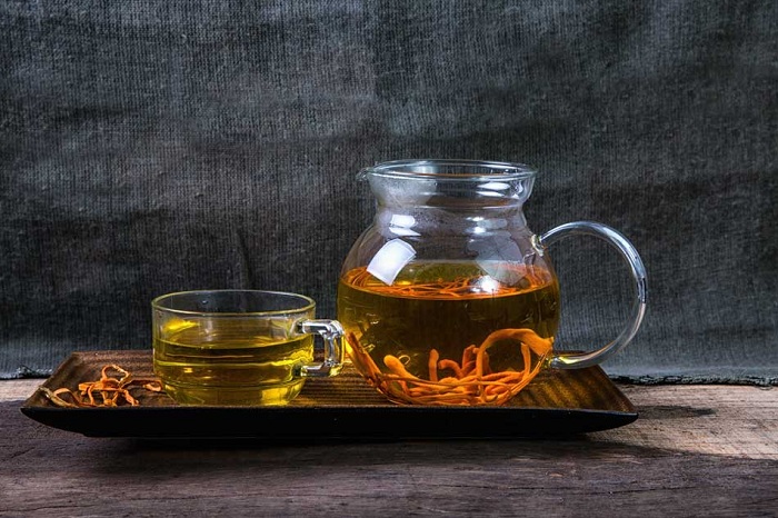 Trà đông trùng hạ thảo Trà đông trùng hạ thảo